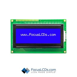 1 pcs : C204A-BW-LW63 - 20X4 STN BLUE CHARACTER LCD