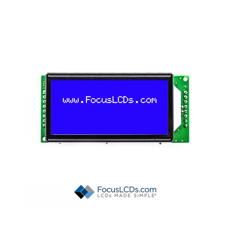 1 pcs : C204C-BW-LW63 - 20X4 STN BLUE CHARACTER LCD