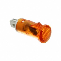1 pcs : FL1P-10QJ-1-Y110V - LED YEL 10MM SNAP 110VAC/DC STK