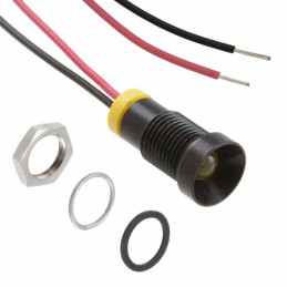 1 pcs : Q8R7BXXY02E - LED PM INDICATOR RECESSED YLW