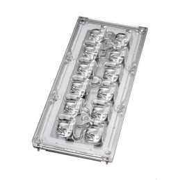 1 pcs : CS15887_STRADA-IP-2X6-T3-B-90 - LENS CLEAR ASYMMETRICAL SCREW