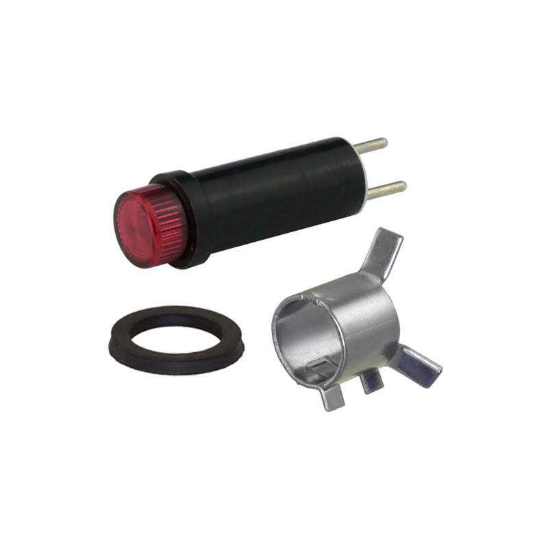 1 pcs : 91-NWR28H-CRO - PMI .290' 28VDC HI-HAT PIN RED