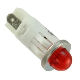 1 pcs : 1092QM1-125VAC - LED PANEL INDICATOR RED 125V