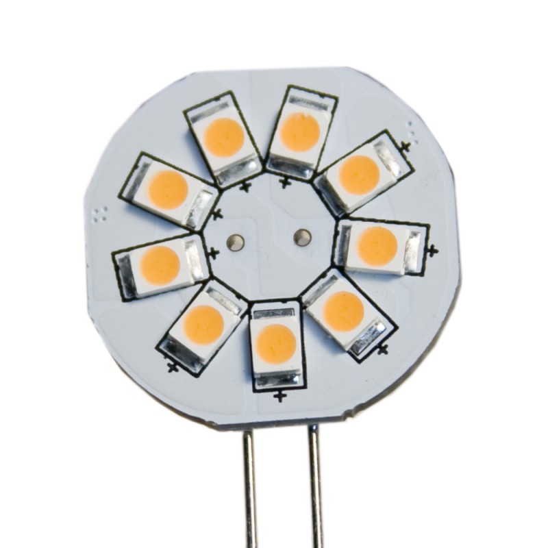 1 pcs : Z-G4-9WW - LED, G-4 TWO-PIN 12V-24VDC WARM