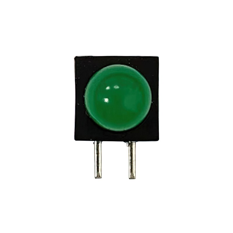 1 pcs : HV-I8UG60G-MP9AA-U1930 - LED CBI 4.7MM GRN RA