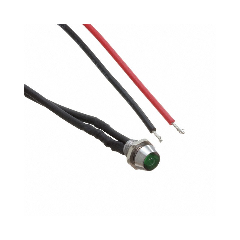 1 pcs : FL1M-6CW-2-G110V - LED GRN 6MM NUT 110VDC STK