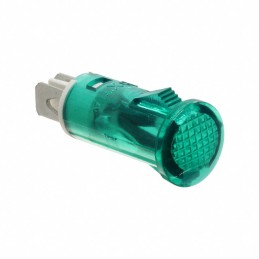 1 pcs : FL1P-10QJ-1-G24V - LED GRN 10MM SNAP 24VAC/DC STK