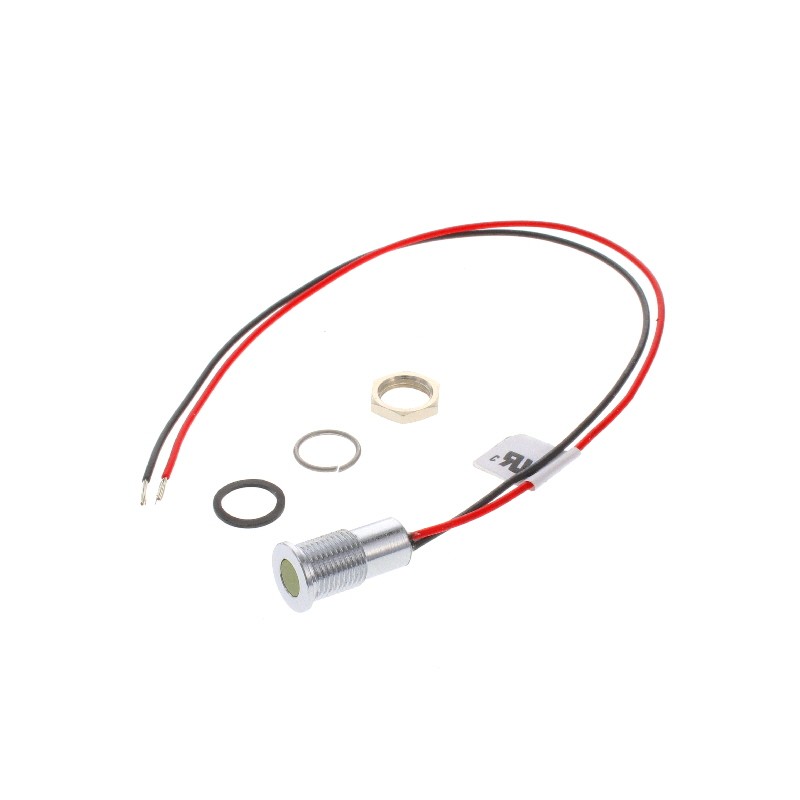 1 pcs : Q8F5CXXHY12E - INDICATOR 8MM PM FLUSH YELLOW PO