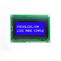 1 pcs : C164A-BW-XW65 - 16X4 STN BLUE CHARACTER LCD