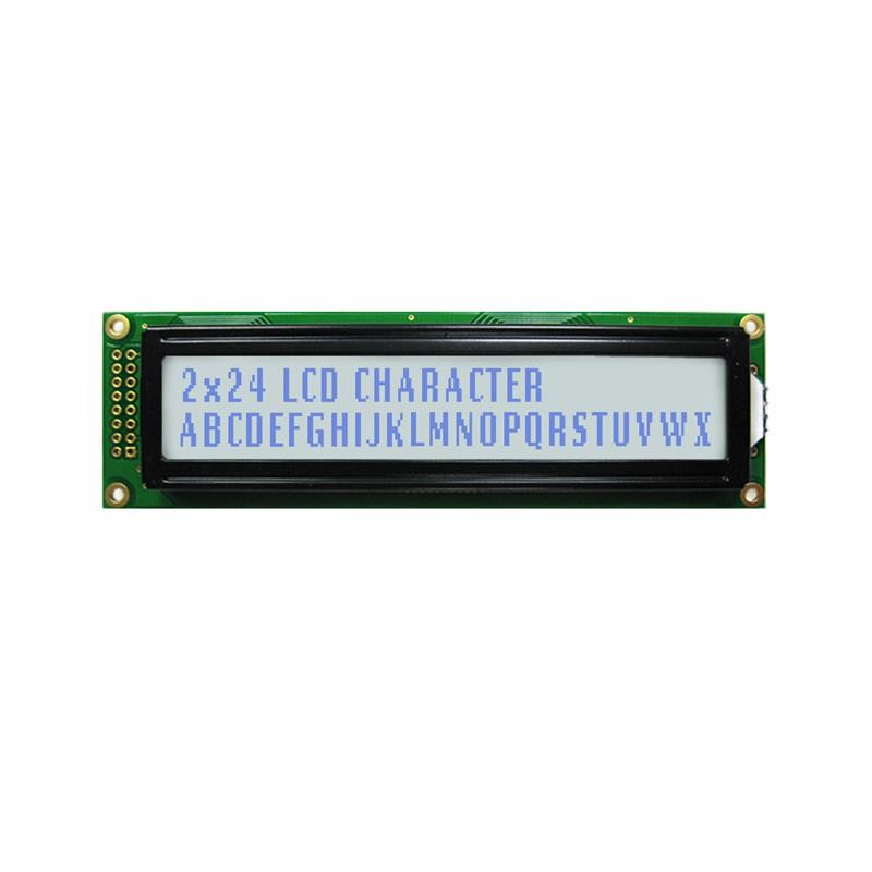 1 pcs : NHD-0224AZ-FSW-GBW - LCD MOD 48DIG 24X2 TRANSFLCT WHT