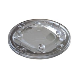 1 pcs : PLL2056SR88 - LENS CLEAR 90DEG WIDE SCREW
