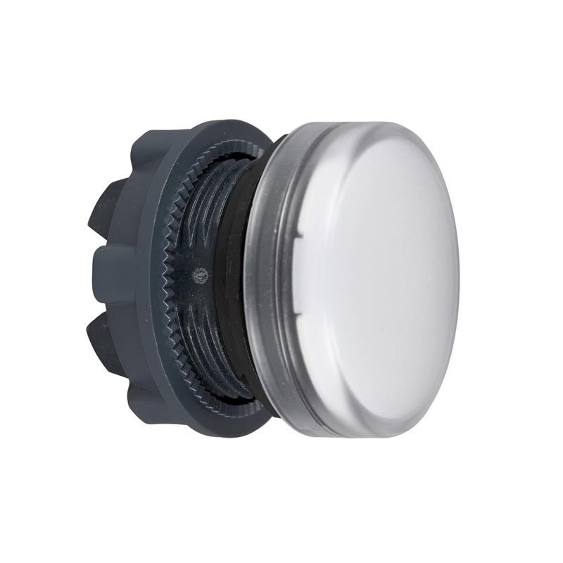 1 pcs : ZB5AV013 - LENS WHITE TWIST LOCK