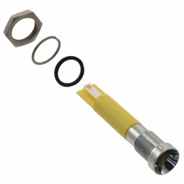 1 pcs : Q8R1CXXY24E - INDICATOR 24V 8MM RECESSED YEL