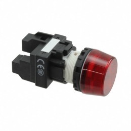 1 pcs : M22N-BP-TRA-RE - LED PANEL INDICATOR RED 230VAC