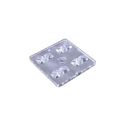 1 pcs : KNAC0403ASM - LENS CLEAR 106X146DEG WIDE SCREW