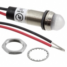 1 pcs : 6563124303F - 1/2' DOM R/G 24VDC W/LEAD