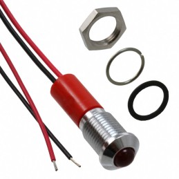 1 pcs : Q8P3CXXR24E - LED PM INDICATOR PROMINENT RED