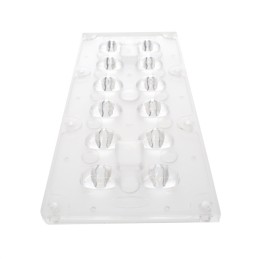 1 pcs : PLL120006 - LENS CLR 150X58DEG ELLIP/OVAL