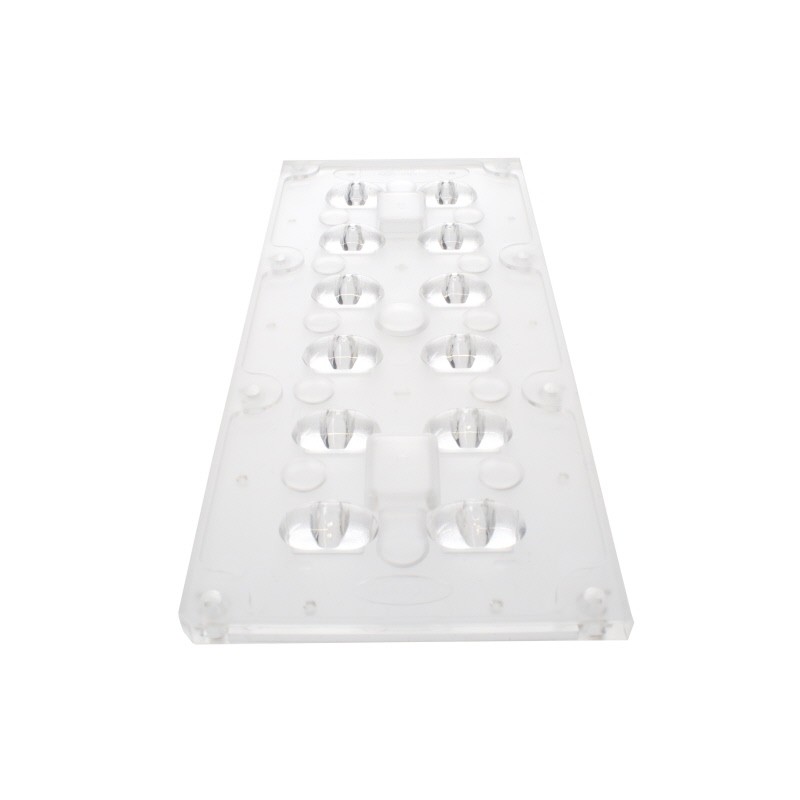 1 pcs : PLL120008 - LENS CLR 160X110DEG ELLIP/OVAL