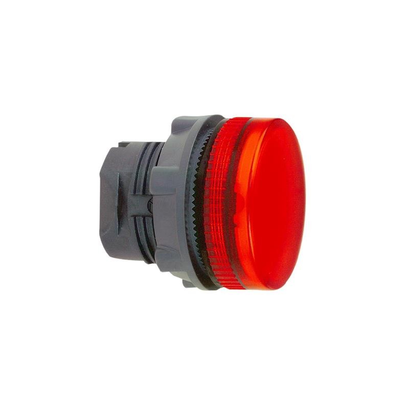 1 pcs : ZB5AV043S - LENS RED TWIST LOCK