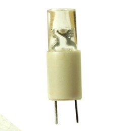 1 pcs : LE-BP-12W - LED, BI PIN T-1 3/4 12V WHITE