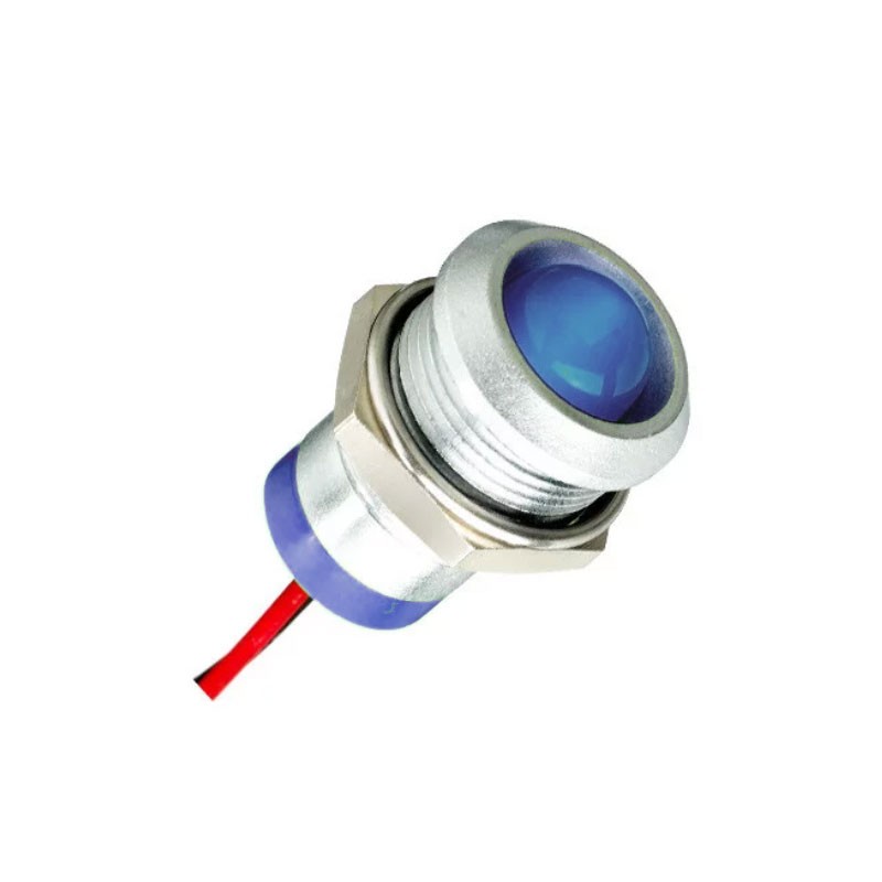 1 pcs : Q12-7P1CXXB12E - LED INDICATOR 12.7MM PROMINENT B