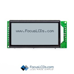 1 pcs : C204C-FTW-LW63 - 20X4 FSTN GRAY CHARACTER LCD