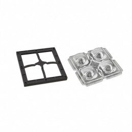 1 pcs : FP15672_STRADA-2X2MXS-T4-B - LENS CLEAR ASYMMETRICAL