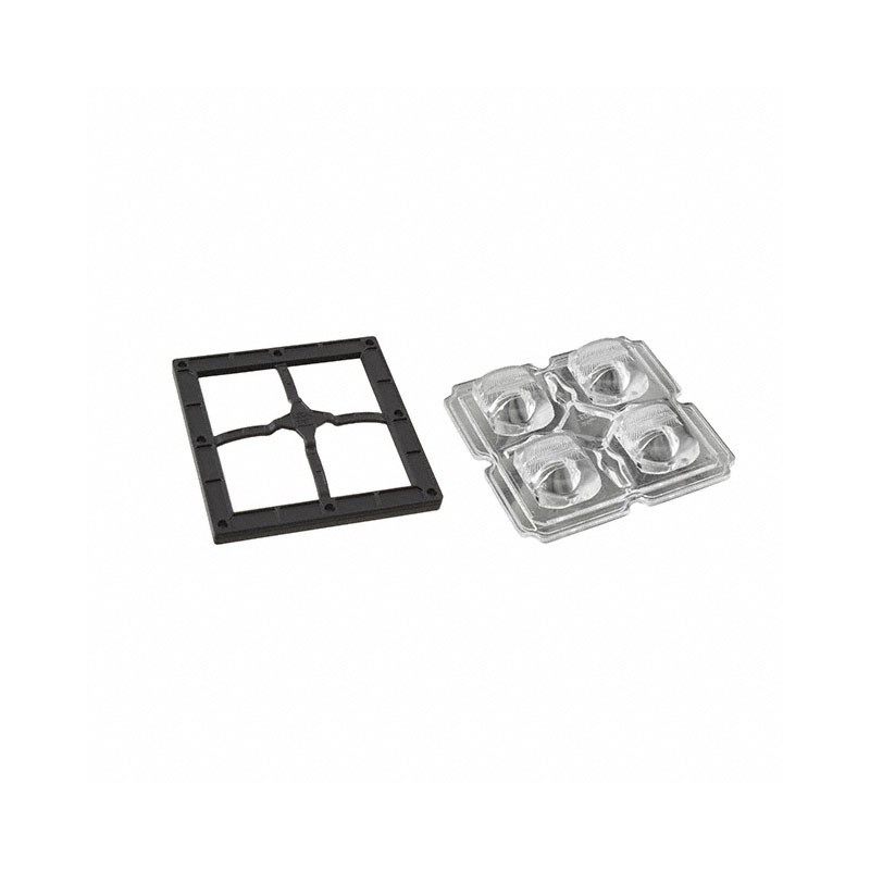 1 pcs : FP15672_STRADA-2X2MXS-T4-B - LENS CLEAR ASYMMETRICAL