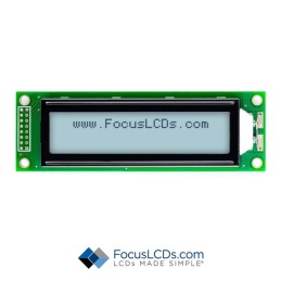 1 pcs : C202A-FTW-LW63 - 20X2 FSTN GRAY CHARACTER LCD