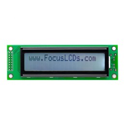1 pcs : C202B-FTW-LW65 - 20X2 FSTN GRAY CHARACTER LCD