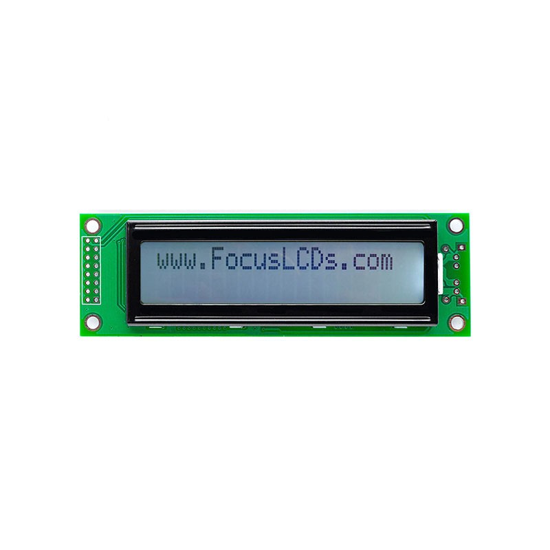 1 pcs : C202B-FTW-LW65 - 20X2 FSTN GRAY CHARACTER LCD