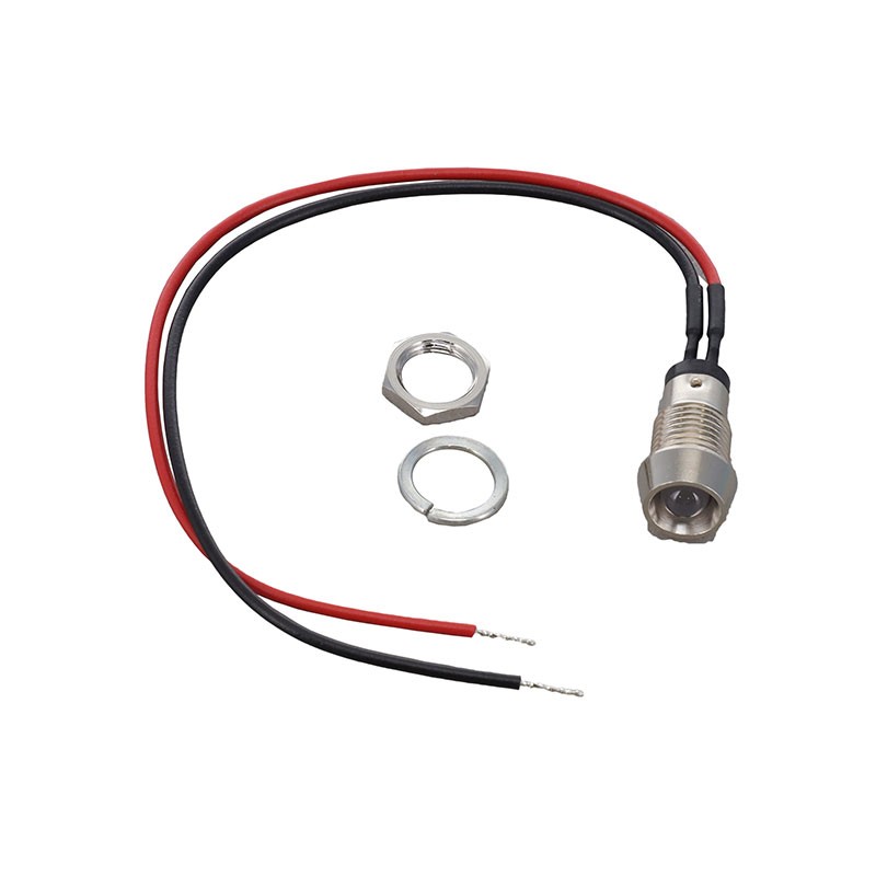 1 pcs : MPR5BCW6.0 - IND METAL PNL 5MM HER/GN WH DIFF