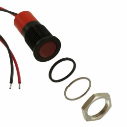 1 pcs : Q14F3BXXHR110E - LED PMI FLUSH 110VAC RED