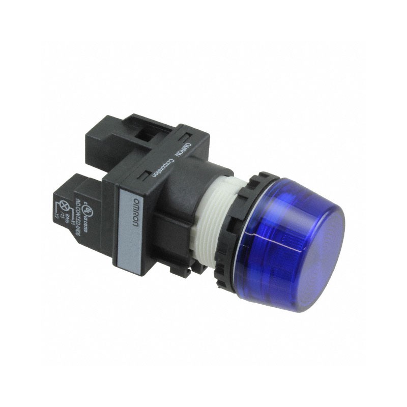 1 pcs : M22N-BP-TAA-AC - LED PANEL IND BLUE 24VAC/DC