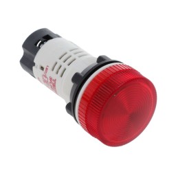 1 pcs : 3PLBR4L-024 - PILOT LIGHT 22MM INTEGRAL LED