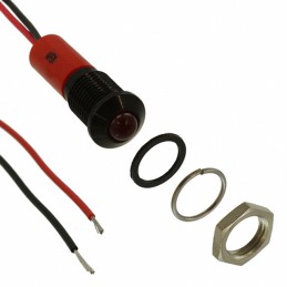 1 pcs : Q8P3BXXR12E - LED PM INDICATOR PROMINENT RED