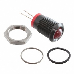 1 pcs : Q14P6BXXR02E - LED INDICATOR 14MM PROMINENT 2VD