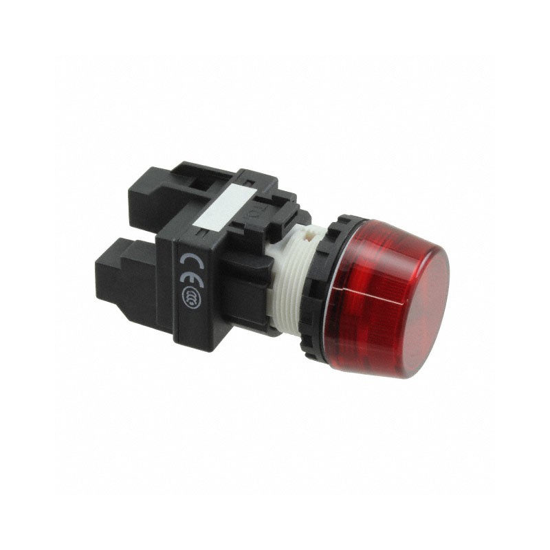 1 pcs : M22N-BP-TRA-RA - LED PANEL INDICATOR RED 6VAC/DC
