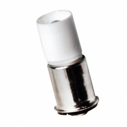 1 pcs : LE-MF-12W - LED MIDGET FLAGE BASE WHT T1 3/4