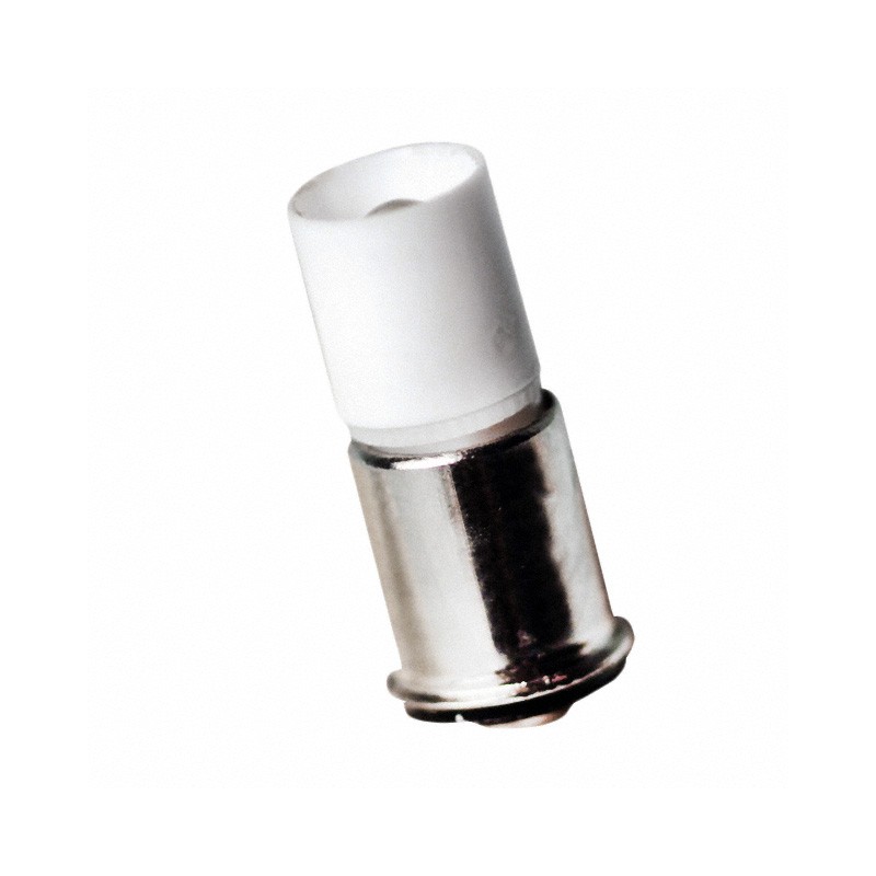 1 pcs : LE-MF-12W - LED MIDGET FLAGE BASE WHT T1 3/4