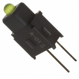 1 pcs : A01PE - LED CBI YELLOW THROUGH HOLE