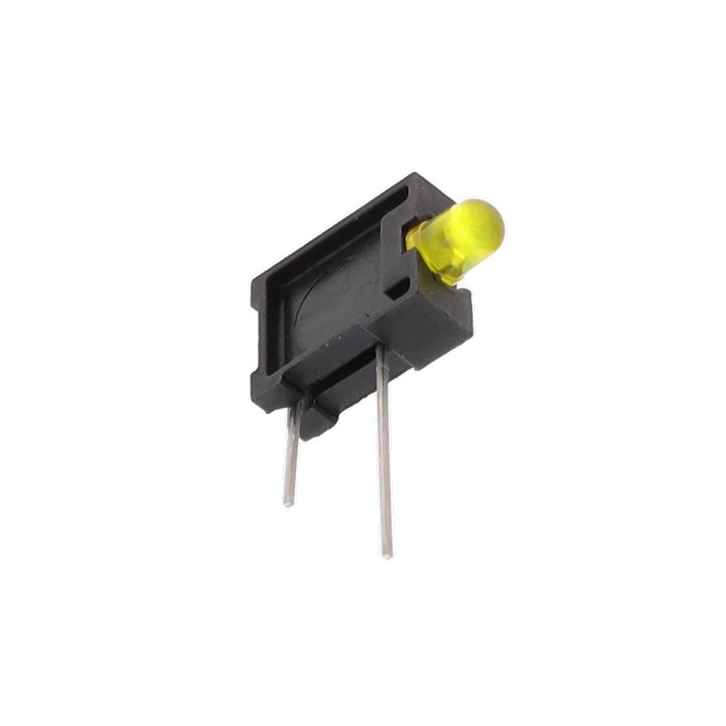1 pcs : 0035.7024 - HOLDER LED 3MM YLW RA