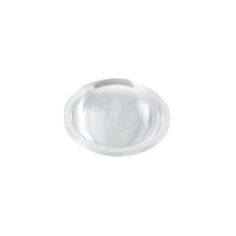 1 pcs : 3917 - CONVEX PLASTIC LENS WITH EDGE -