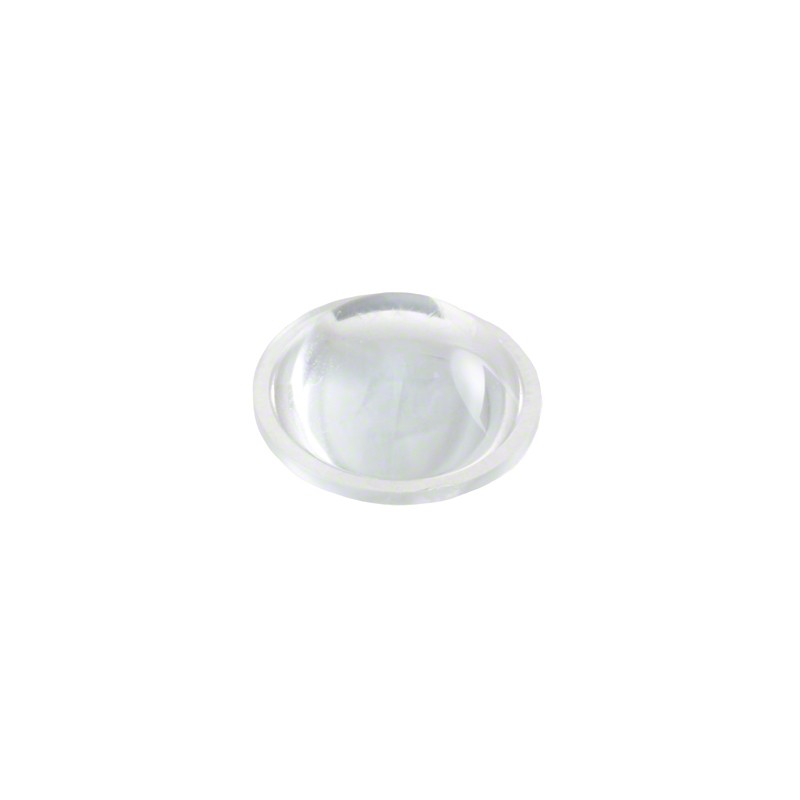 1 pcs : 3917 - CONVEX PLASTIC LENS WITH EDGE -