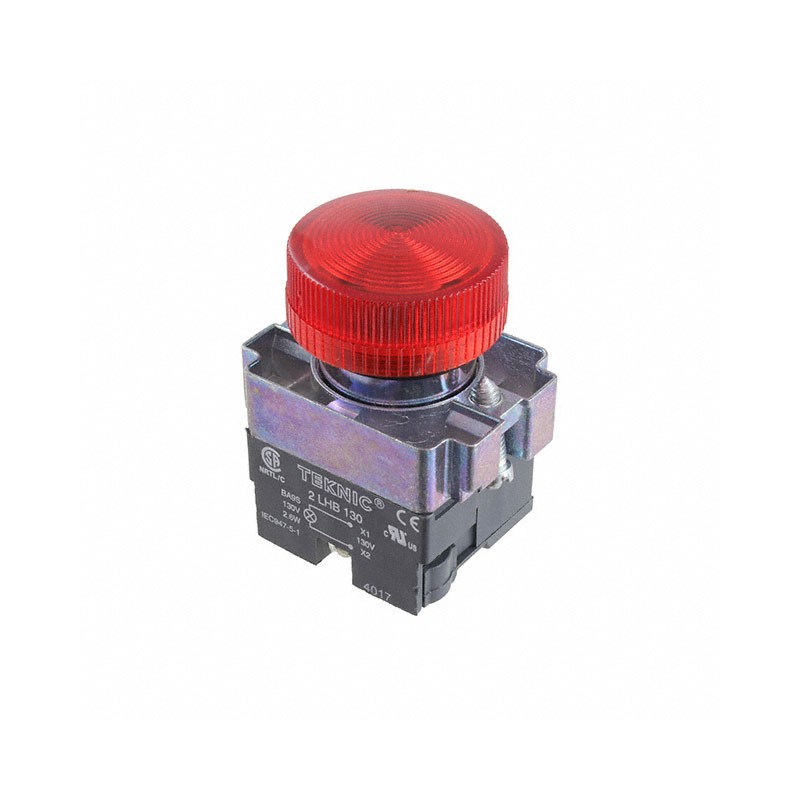 1 pcs : 2PLB4LB-110 - LED PANEL INDICATOR RD 110V IP65