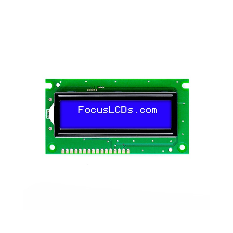 1 pcs : C162B-BW-LW65 - 16X2 STN BLUE CHARACTER LCD