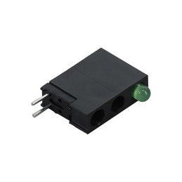 1 pcs : HV-331390/230/SYGXX-U1930 - LED CBI 3MM 3X1 GRN RA