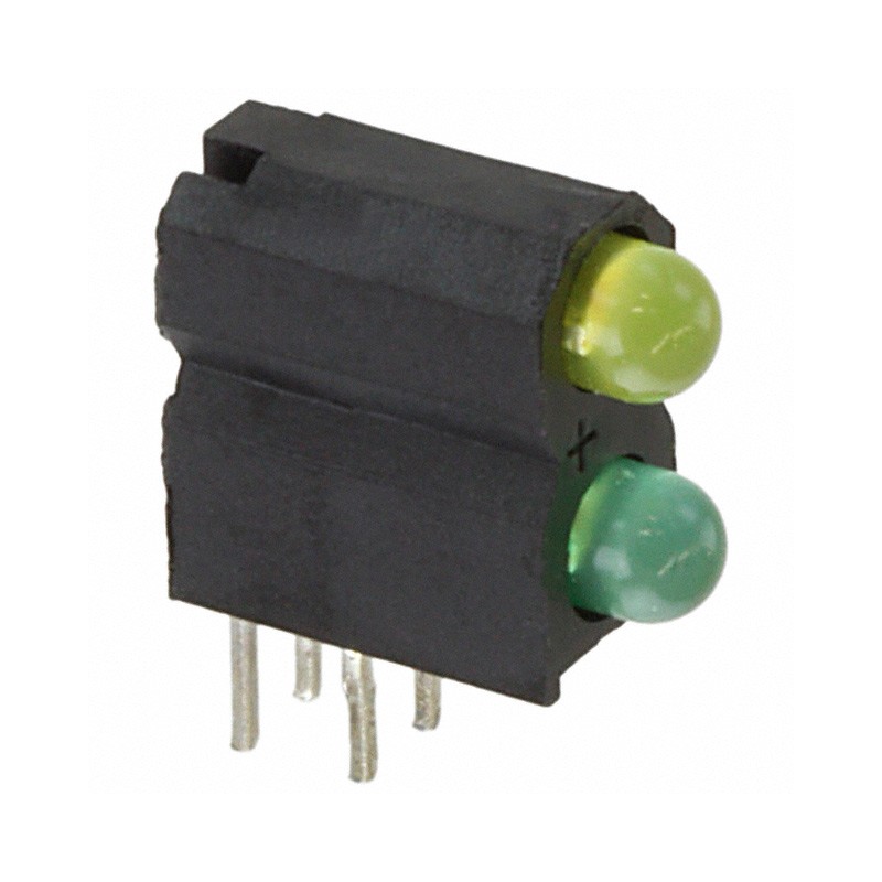 1 pcs : 5530132300F - LED CBI 3MM BI-LVL GRN/YELLOW RA