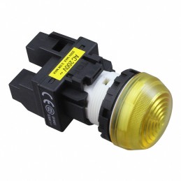 1 pcs : M22N-BG-TYA-YE - LED PANEL IND YELLOW 230VAC